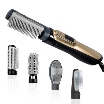 2020 New Ideal Salon Hair Equipment 7 in 1 Multi-function Electric Brush Hair Styler Detachable Hair Dryer Brush Hot Air Brush